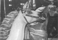 The restored Republic carousel